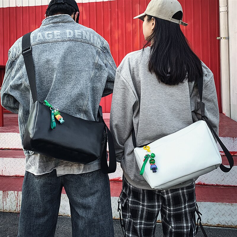 Messenger Bag Couple Japanese Brand Female Bag Shoulder Bag Ins Personality Hip-hop Shoulder Bag Casual All-match Bag