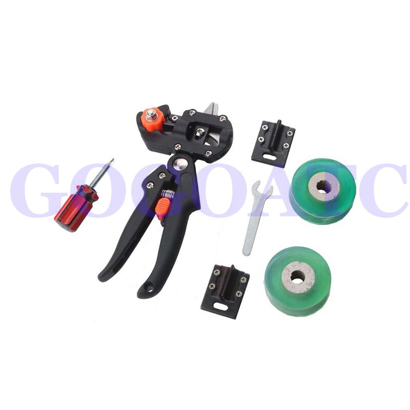 Grafting machine Garden Tools with 2 Blades Chopper Tree Grafting Tools Secateurs Scissors grafting KIT Cutting Pruner: 5