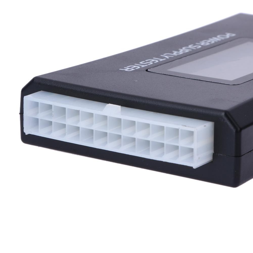 ATX Voedingstester Met LCD En Zoemer - 20/24 Pin + PCI-E SATA Testtool Voor PC Diagnose