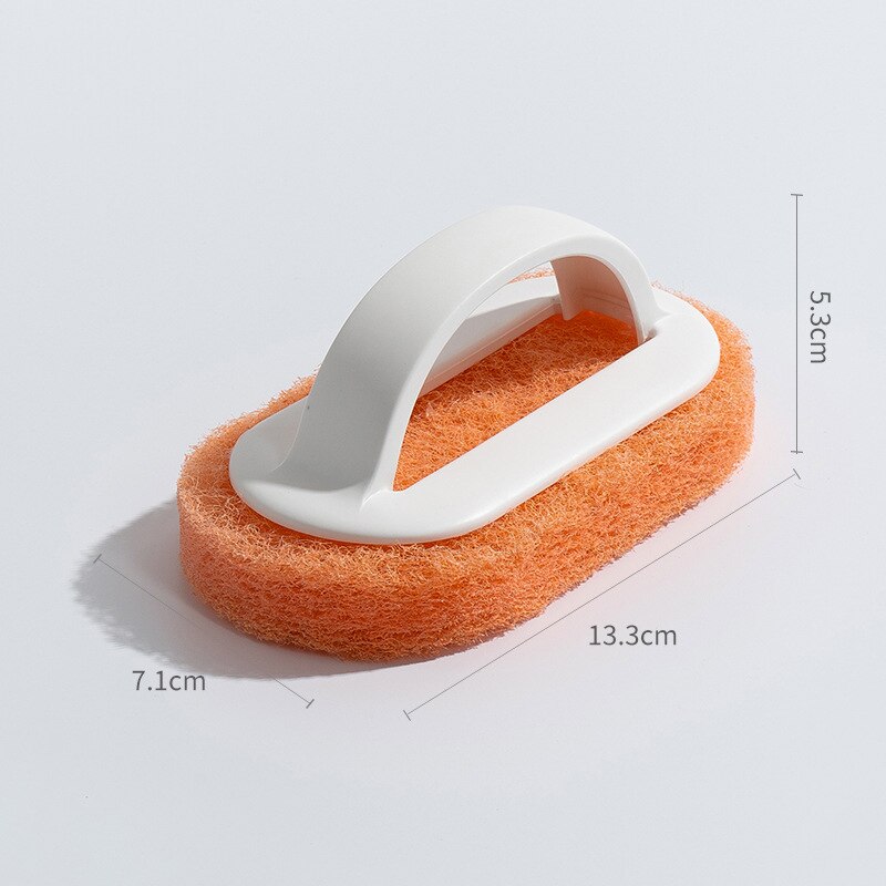 1pc Cleaning Strong Decontamination Bath Brush Sponge Eraser Cleaner Cleaning Sponges for Kitchen Bathroom Cleaning Tools