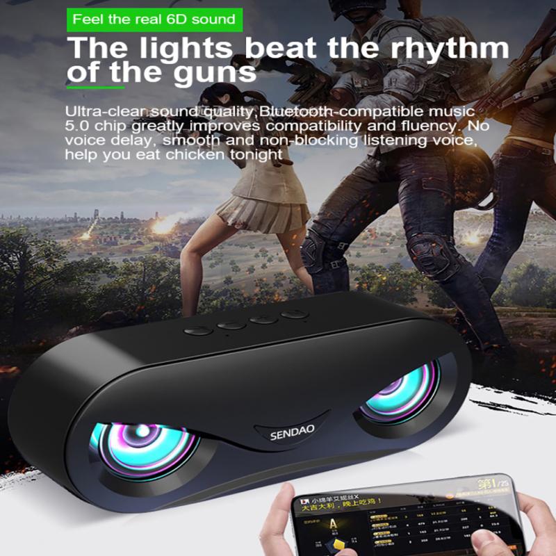 Kabelloses, tragbares bluetooth-fähiges led-lautsprecherset mit farbiger leuchte, schlaflampe und musikbox für zuhause, reisen und büro