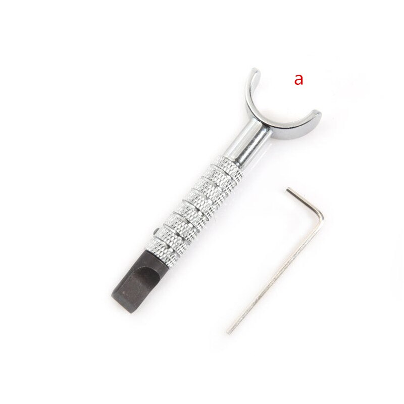 Leather Swivel Nicking Knife Carving Knife Rotary Rotating Knife Leathercraft Working Cutting Tool Ceramic Blade Handwork DIY: a