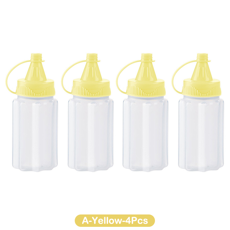 Portable Mini Sauce Bottle Box Squeeze Bottle Salad Dressing Ketchup Squeeze Jar Container Lunch Box Accessories: Orange