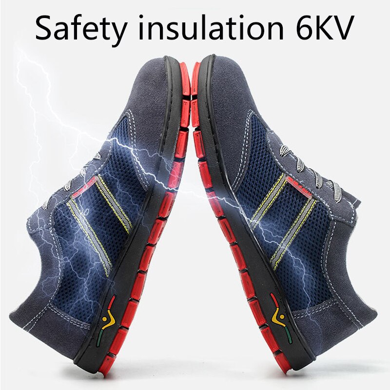 6KV Electrician High-Voltage Protective Work Boots Lightweight Breathable Safety Shoes Labor Insurance Shoes For Men And Women