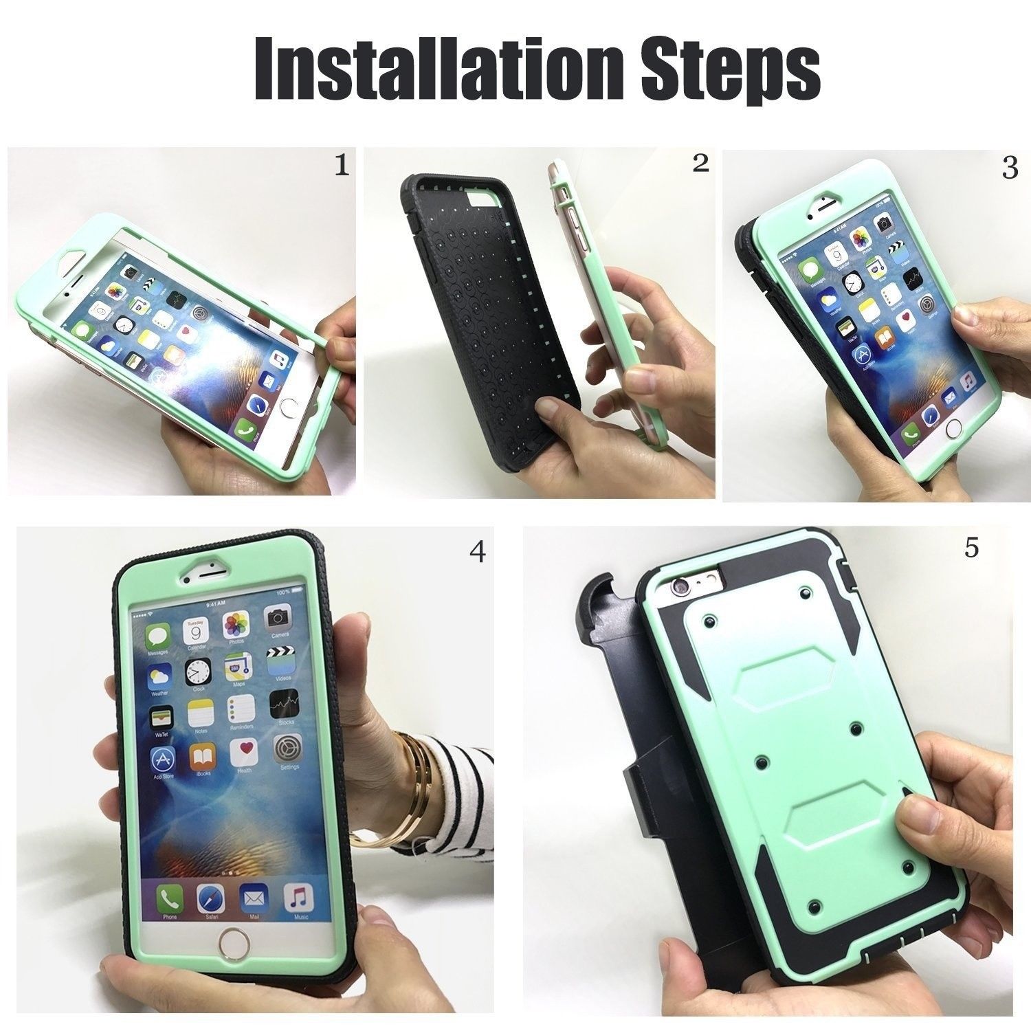 YUMQUA lg 6 Abdeckung Fällen Für lg G6 H872 VS988 Handy Zurück Fall Abdeckung Heavy Duty Rüstung mit Rotierenden gürtel Clip Holster