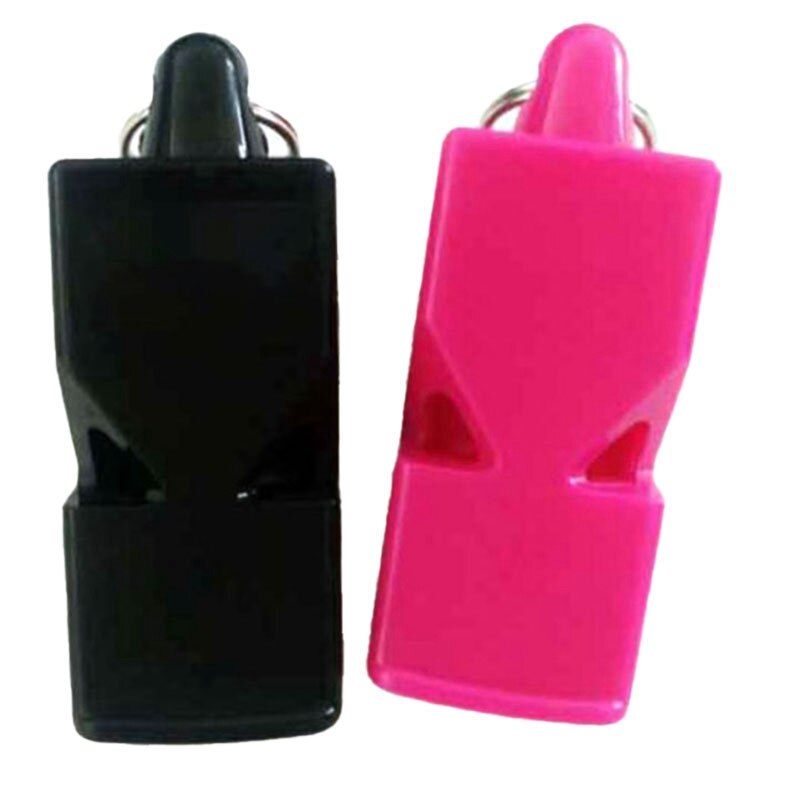 50 Pcs Non-Nuclear Referee Whistle Fox Whistle Plastic Life-Saving Whistle Special for Game