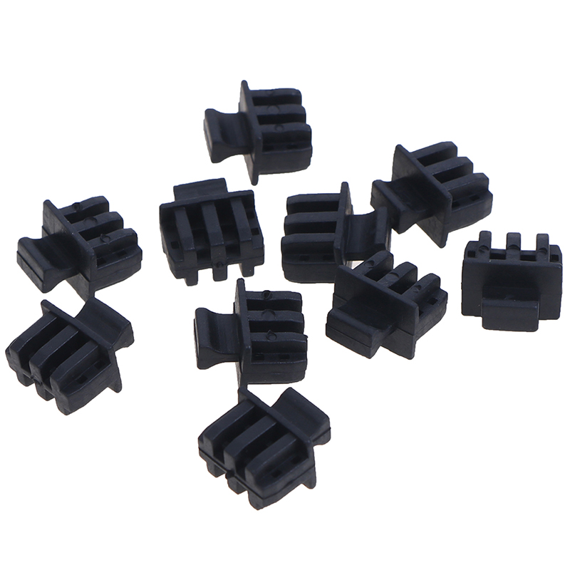 Cubierta protectora SFP, cubierta de módulo de fibra SFP, tapa antipolvo, jaula, tapón antipolvo, 10 unidades,