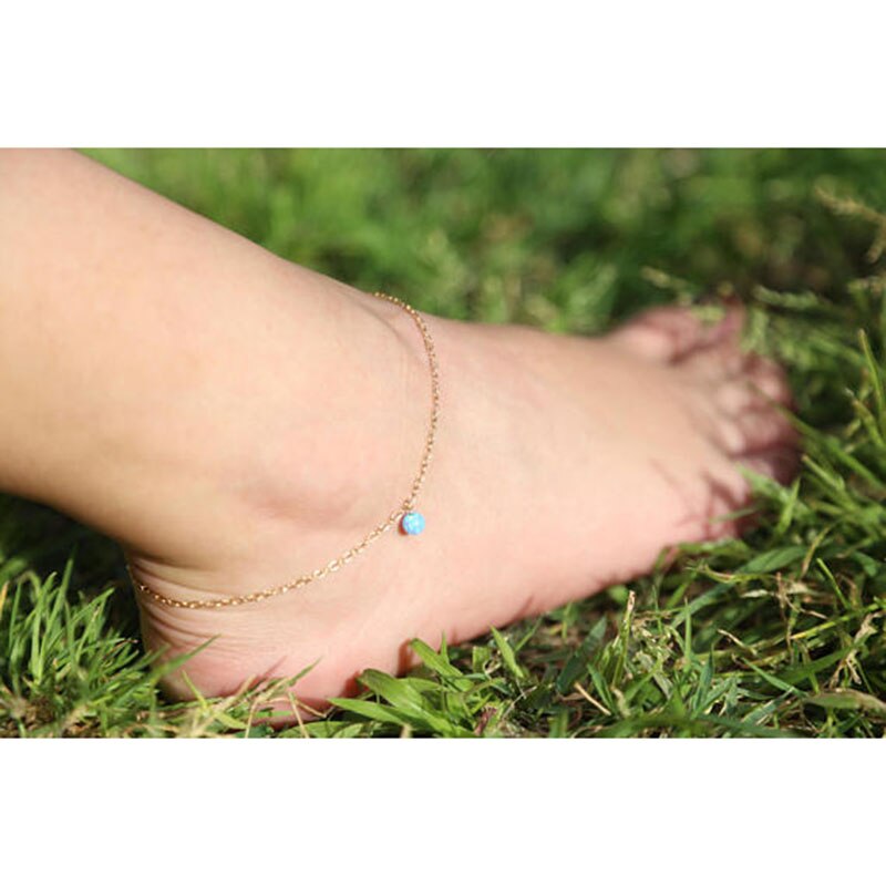 925 Sterling Silver Anklet Handmade Gold Filled Jewelry Enkelbandje Bohemian Charms Vintage Bracelet Cheville Anklets For Women