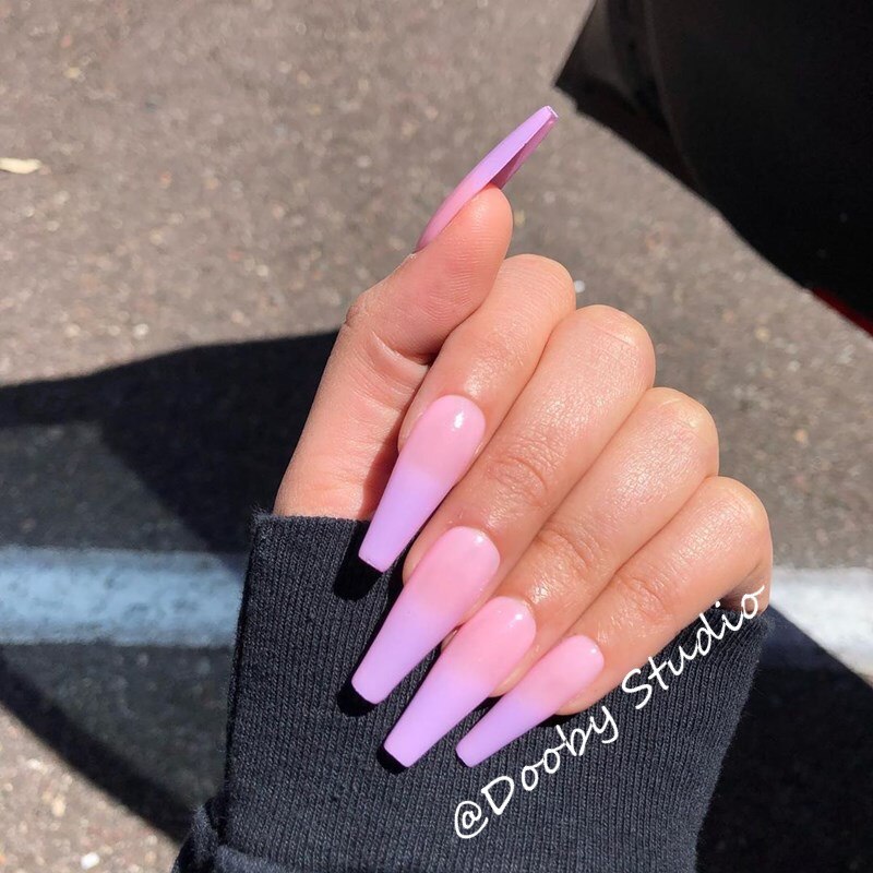 Faux Ongles transparents en acrylique, 200 pièces, Capsule cercueil, affichage artificiel, Nail Art, pointe artificielle