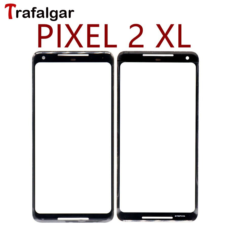 Front Glass For Google Pixel 2 3 3A 4 XL Front Glass Lens Outer Touch Screen Panel Glass Cover Pixel 2XL 4XL Replacement Parts