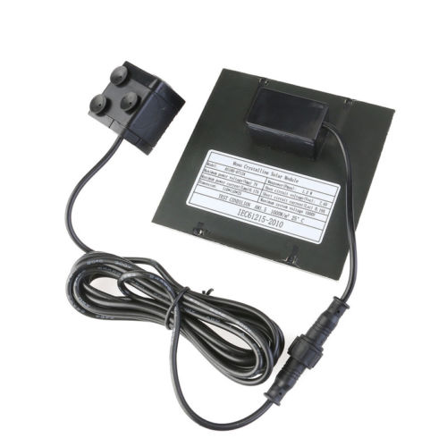Solar Powered Panel Fountain Garden Pool Pond Submersible Water Pump