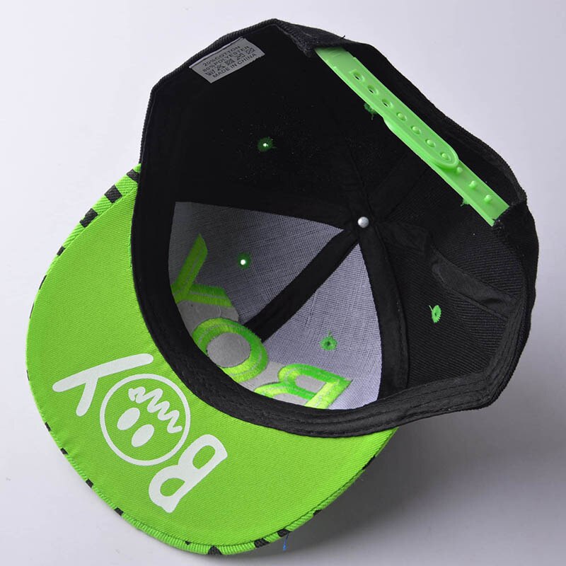 Baby 3d bokstav gutt caps vår sommer barn baseball cap gutter jenter snapback hip hop solhatt i 3-8 år