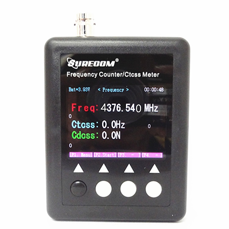 Surecom  sf401- plus bærbar frekvens tæller med ctccss / dcs dekoder