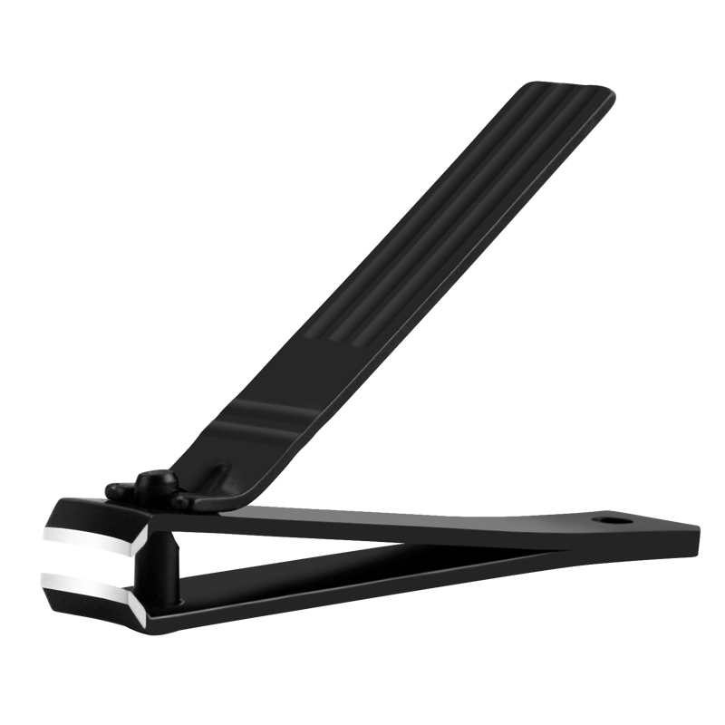 1pc black Nail Clippers Stainless Steel Nail Cutter Manicure Paronychia Nippers Callus Shavers Finger Toe Tools NT95
