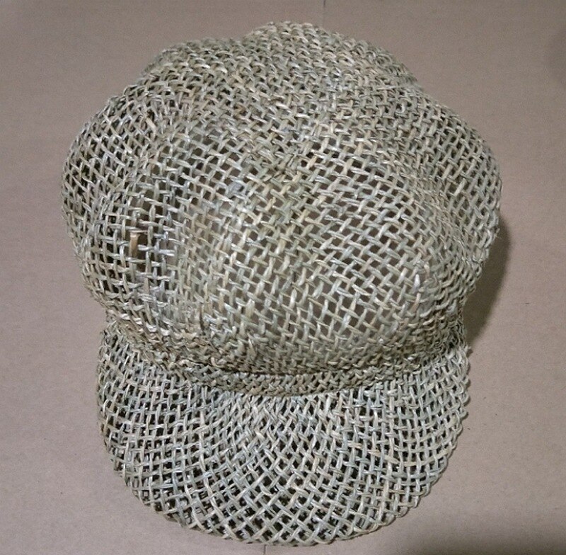 Gorros de paja hechos a mano para hombre y mujer, gorro de hiedra con viseras, ideal para el verano,