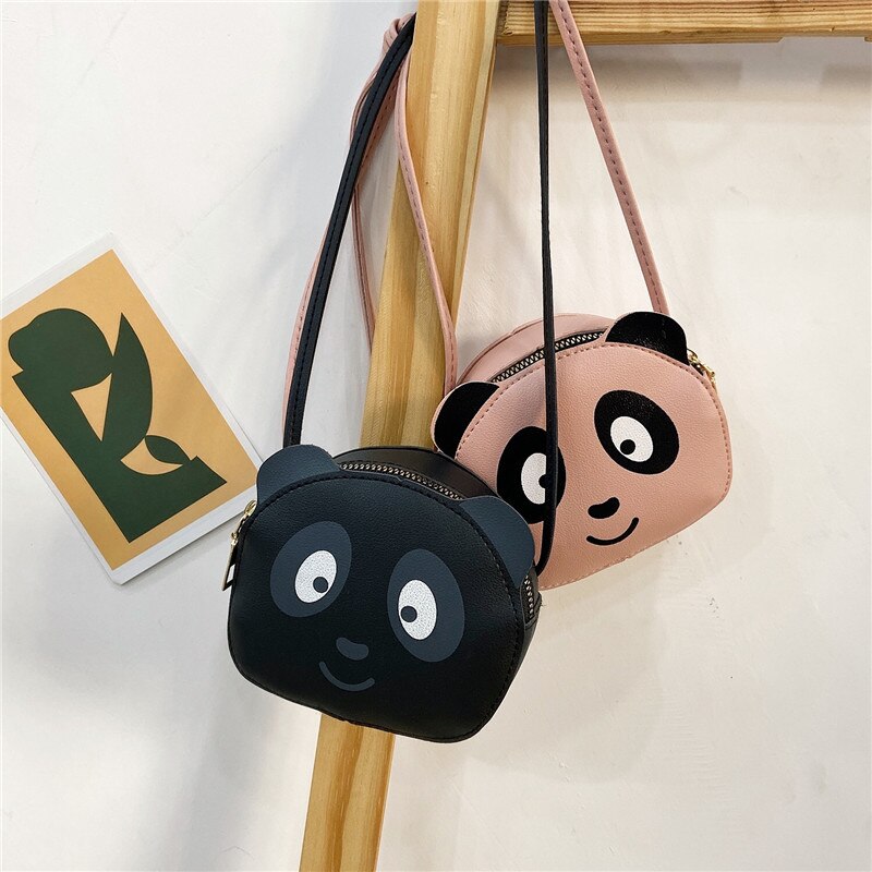 Schulter Taschen Mädchen Mini Umhängetaschen Nette 3D Karikatur Panda Umhängetasche Wilden Kette Reise Kleine Taschen