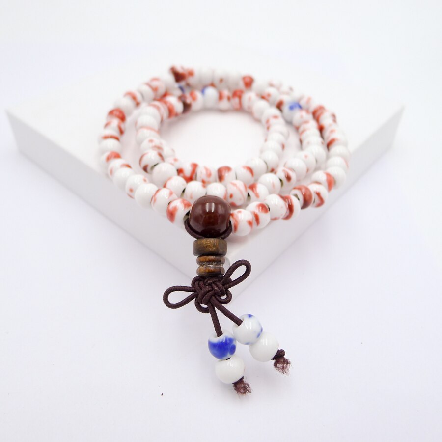 6mm Ceramic Beads Multilayer Bracelets long bracelets for women #BY174