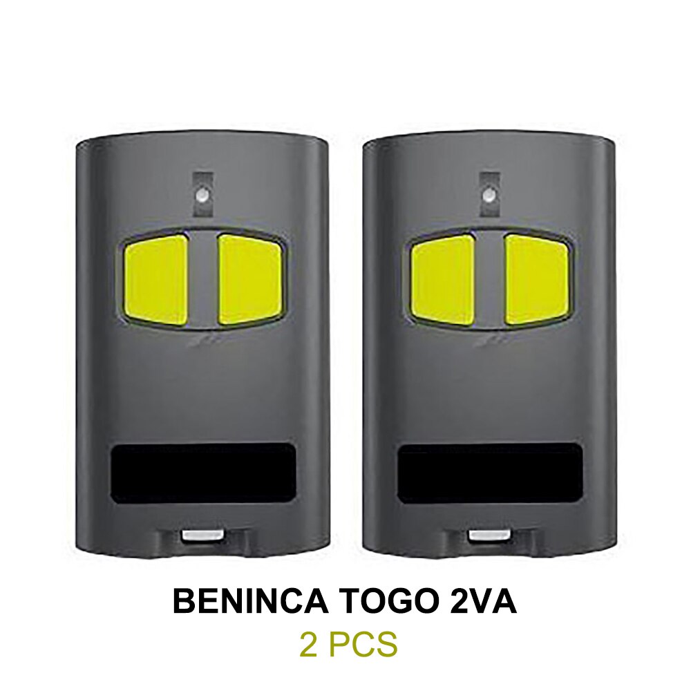 2pcs Beninca TO GO TOGO 2va Remote Control IO 2WV Transmitter