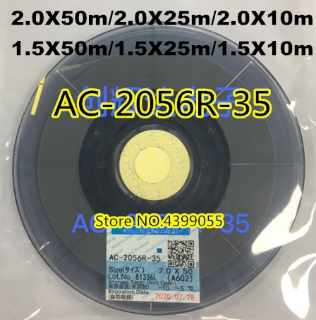 オリジナル新最新の日付acf AC-2056R-35 pcb修理テープ 1.5/2.0 ミリメートル * 10 メートル/25 メートル/50 メートル