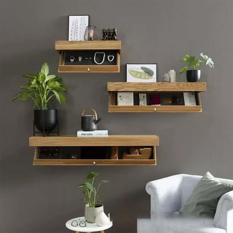 Hidden Shelf With Secret Compartment Magic Flap Hidden Shelf Wall-mounted Hidden Furniture Storage Concealed Compartment