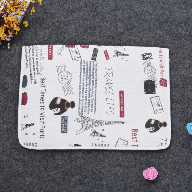 Notebook Laptop Sleeve Bag Cotton Pouch Case Cover For 14 /15.6 /15 inch Laptop: D / 14 inch