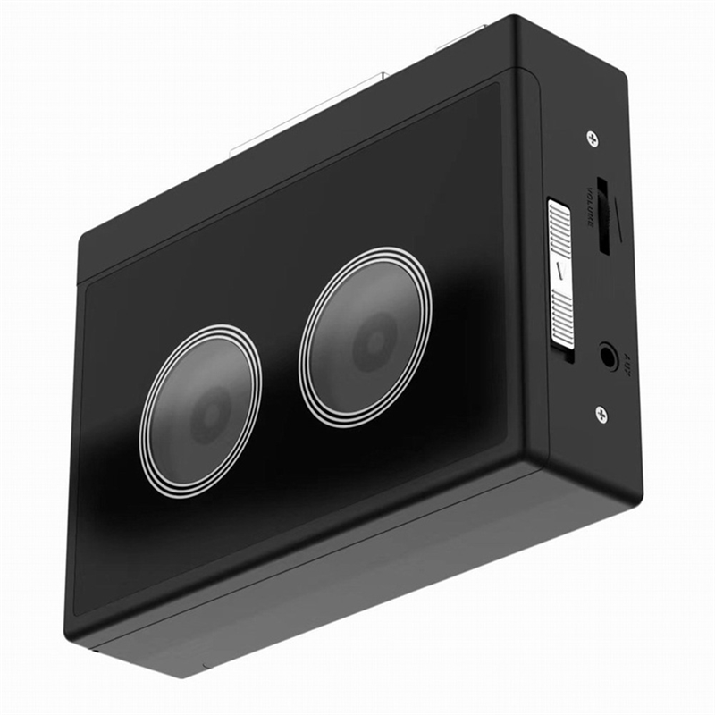 CABE-Wireless BT Speaker Retro Nostalgic Radio Portable Cassette Tape Player Play/Fast Forward/Rewind Auto Flip Function