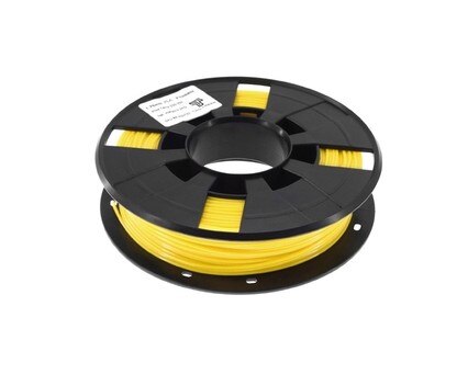 0.25KG PLA 3D Printer Filament 1.75mm Plastic Dimensional Accuracy+/-0.02mm 60M 3D Printing Material for RepRap: Yellow