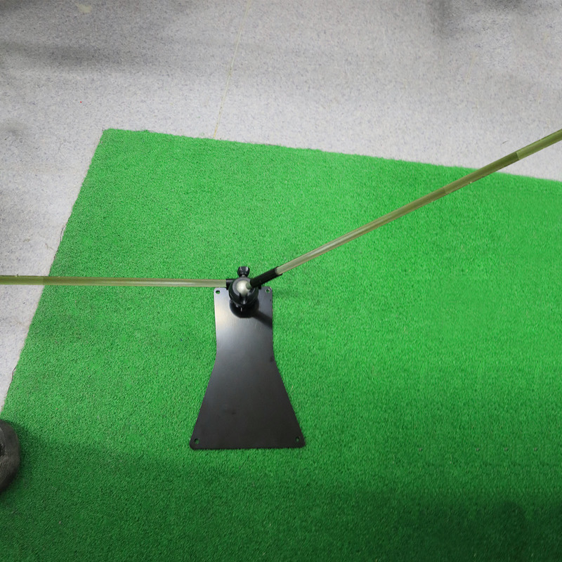 Upgrade Golf Swing Plane Trainer Perfector Plate 360 Degree Adjustable Alignment Stick Base Training Aids