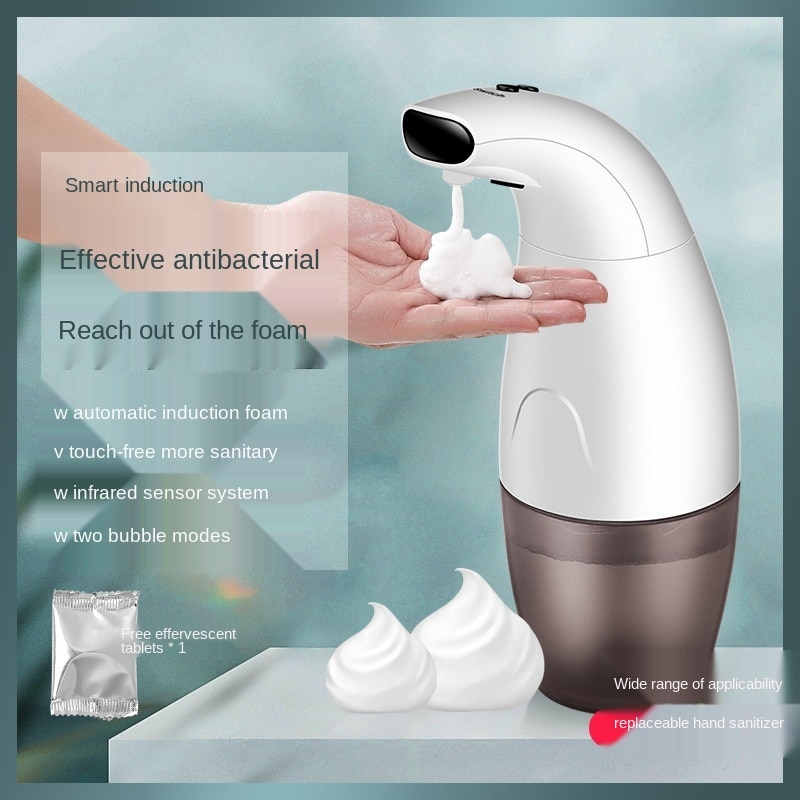 Automatic intelligent sensor soap dispenser, Household foam dispenser, Mini soap dispenser(without battery)