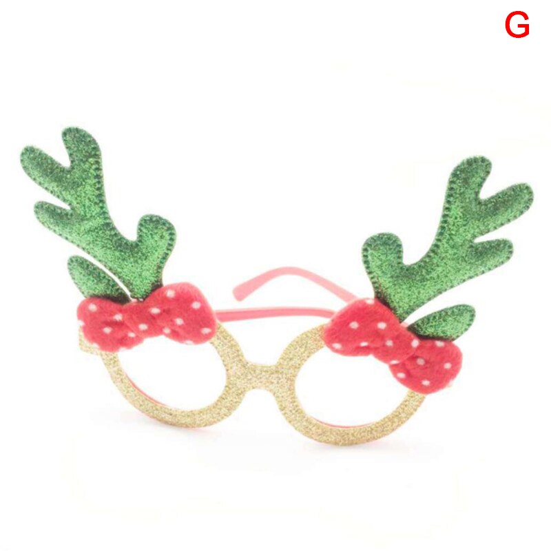 Christmas Photo Booth Prop Happy Year Christmas Photo Frame Props Wedding Christmas Party Decoration Decor Kids: G