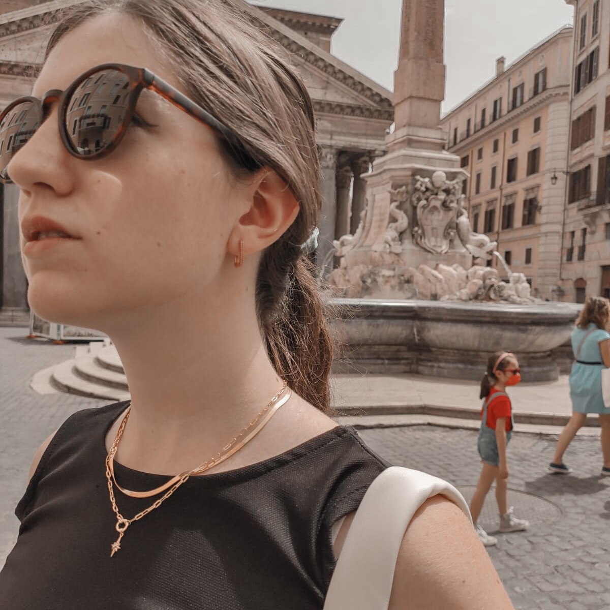 Collane con ciondolo a forma di spilla da balia in argento Sterling 925 per donna collana con ciondolo a cuore con graffetta di lusso regalo di san valentino per lei