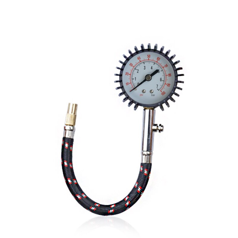 Digital bil lastbil køretøj luft dæktryk inflator gauge dial meter test bil dæk trykmåler meter: 2