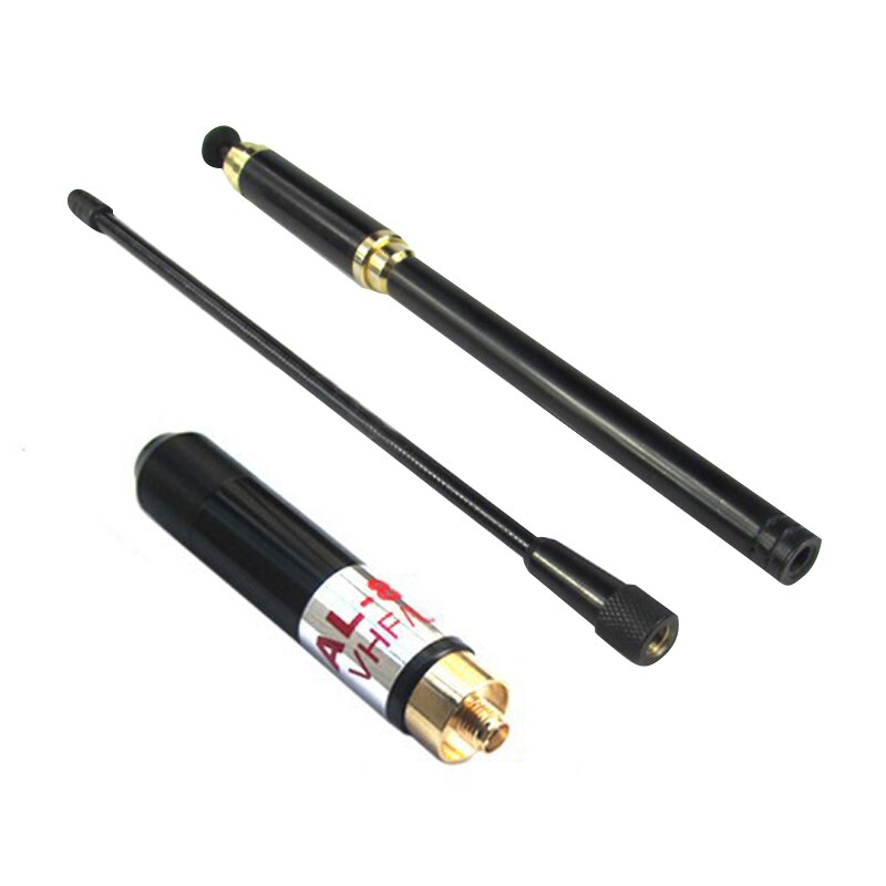 AL800 VHF UHF SMA-F Weibliche Teleskop Dual Band Antenne Für zwei Weg Radio BAOFENG UV5R UV-5R UV-B5 UV-B6 BF-888S Walkie Talkie