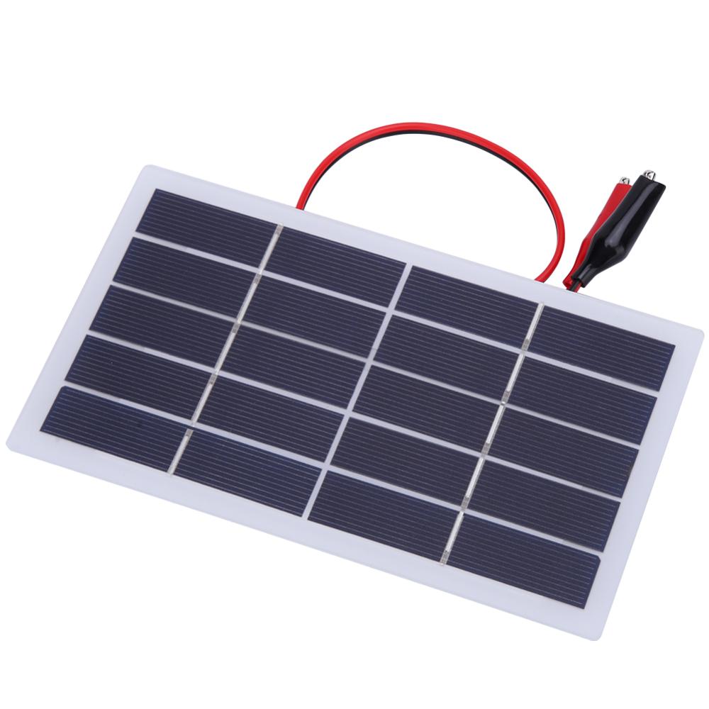 4W 5V Polycrystalline Silicon DIY Using Solar Panel 800MA Lightweight Easy Carry Electrical Equipment And Products 172x175x2MM