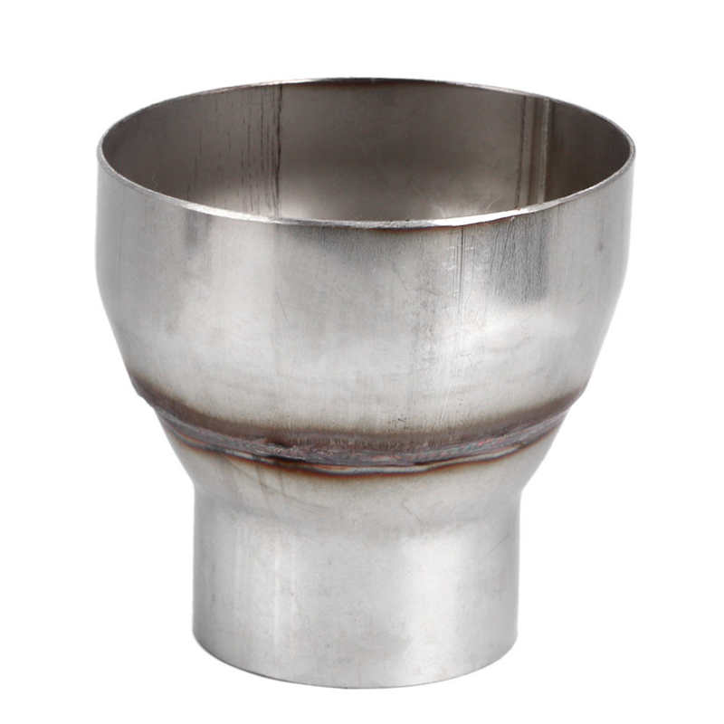 2.5-4in Stainless Steel Turbo Exhaust Reducer Adapter Universal Joint Pipe Stainless Steel Exhaust Adapter