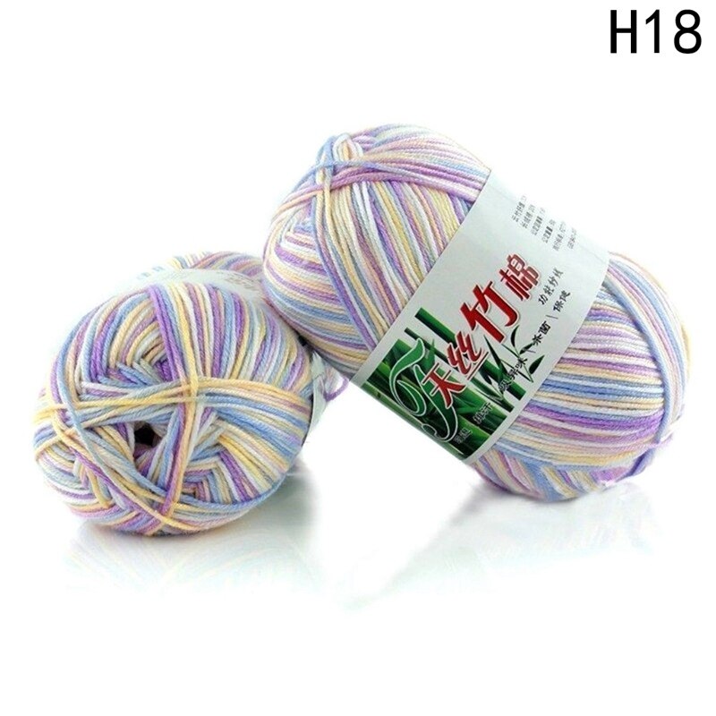 Warm DIY Milk Cotton Yarn Baby Wool Yarn for Knitting Children Hand Knitted Yarn Knit Blanket Crochet Yarn 100g: HG9936H18