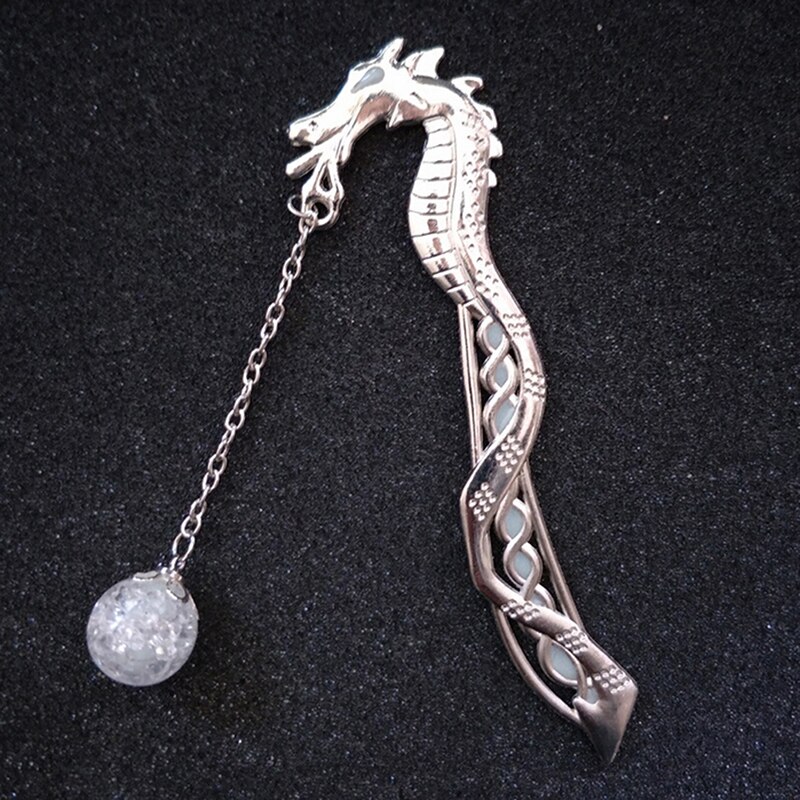 Cartoon Dragon Shape Bookmark Stationery School Office Supply