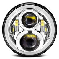 7"Round Motorcycle Headlight LED High Low Beam Lamp for BMW R1200 R Nine T Motorcycle