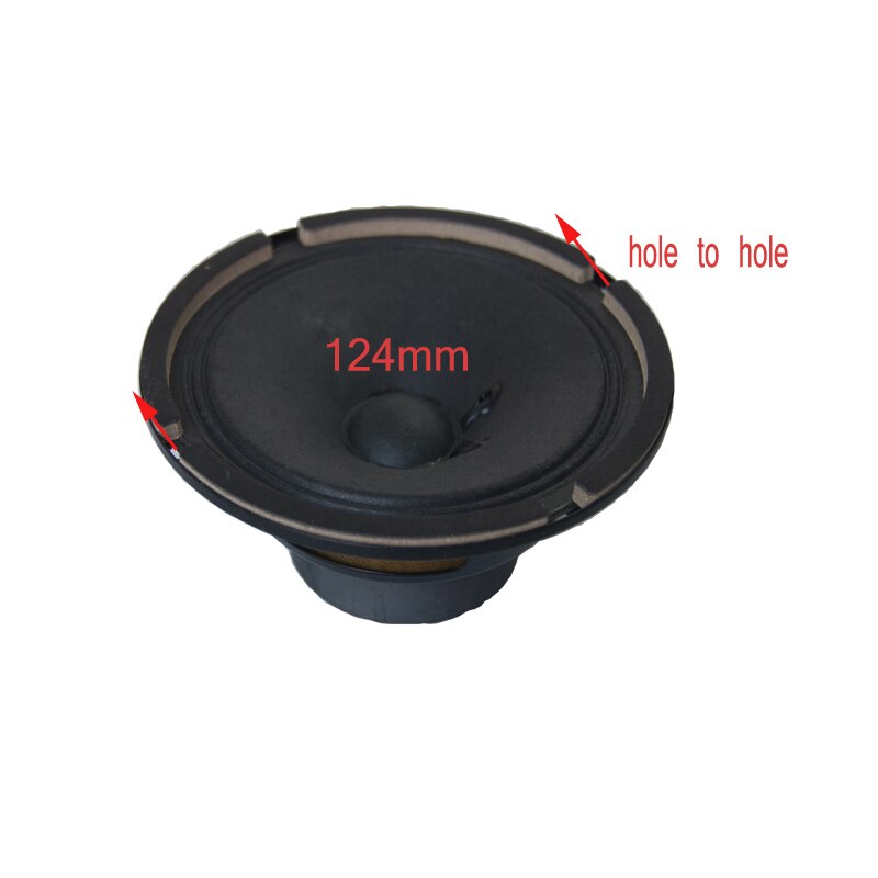5inch Paper Cone Speaker Hifi System 16Ohm Full Range Louder Speakers DIY KTV Box Accessories High-end Woofer