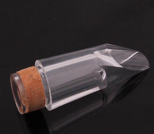 Great Transparent Clear Clarinet With Cork Mouthpiece For Bb Flat Clarinet