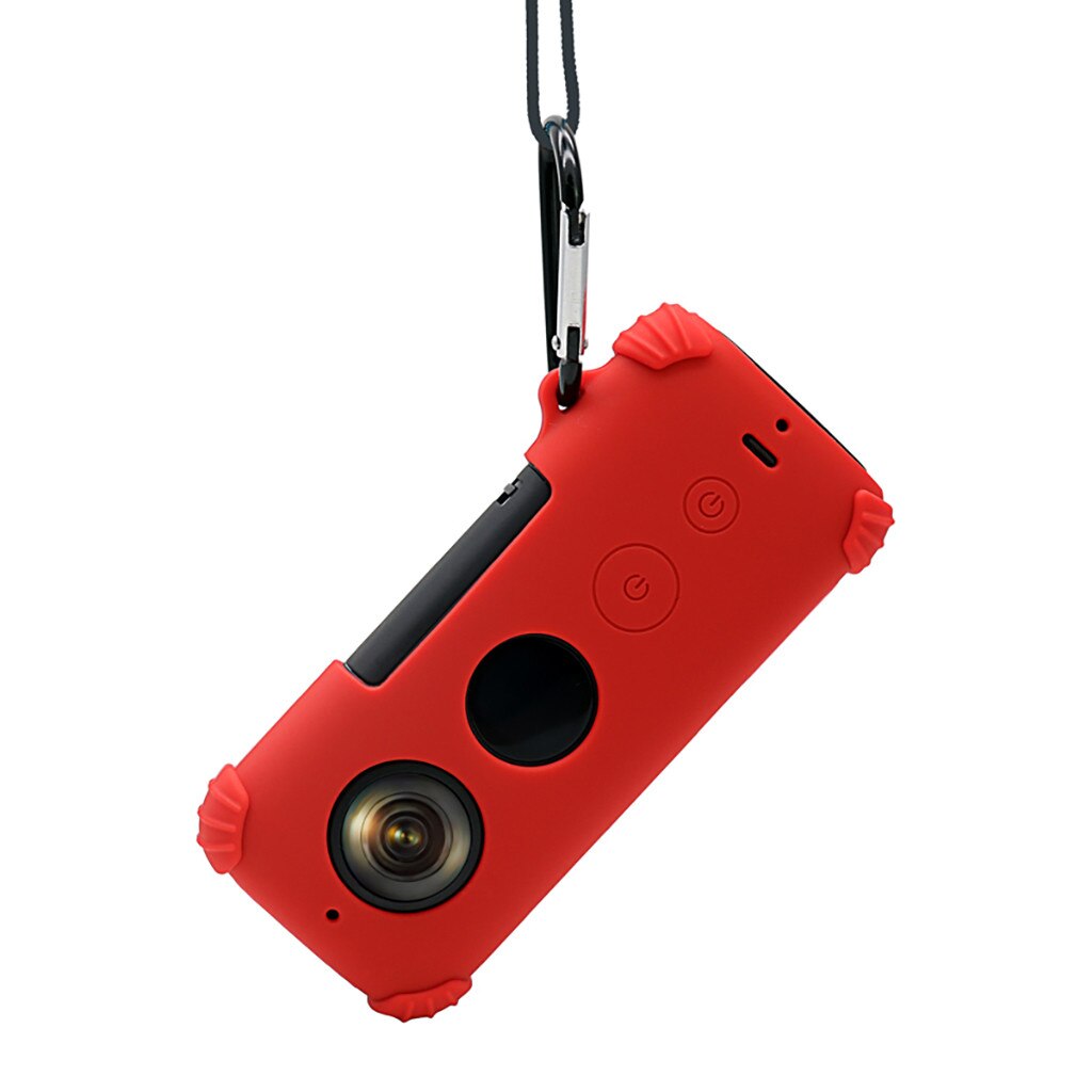 Siliconen Beschermhoes voor Insta 360 EEN X Bescherming Anti-Kras Cover Case voor insta Actie Camera Accessoires