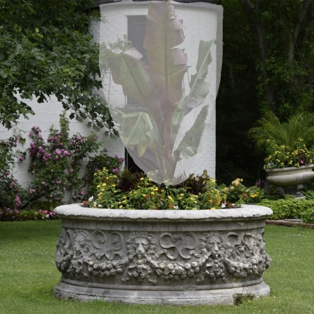 Insect Bird Barrier Mesh Garden Bug Netting Insect Bird Plant Vegetables Fruits Protective Cover Reusable Reusable Net Bag