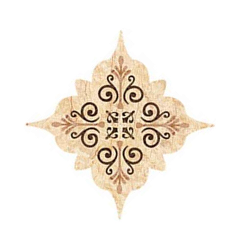 PVC étanche carrelage autocollant dosseret Applique 15 pièces décor à la maison salon multicolore lisse 8*8cm salle de bain cuisine Durable: B