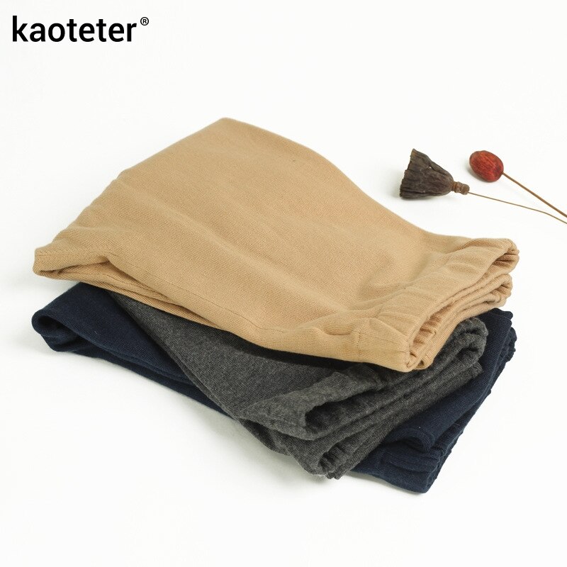 80% soie 15% cachemire 5% Spandex hommes pantalons longs hommes Leggings épais mince hiver automne pantalon