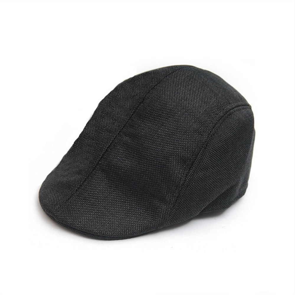 Bomull herr basker höst hatt herr murgröna hatt golfkörning sommar platt hatt löjlig keps