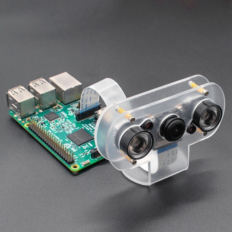 5MP Camera Module OV5647 for Raspberry Pi 4B/3B+ Infrared Night Vision 130 Degree FOV 1080P Camera with Holder
