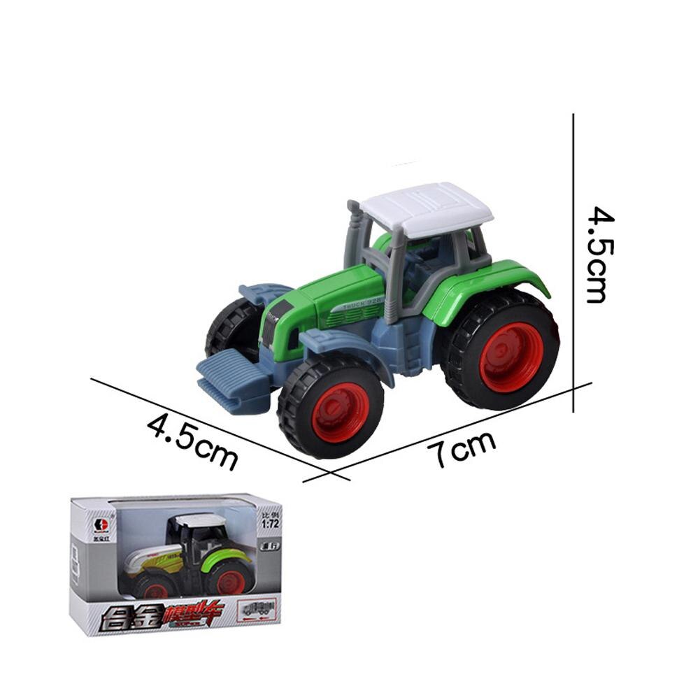 Kinder Simulation Bauernhof Traktor Farmer Mähdrescher Landwirtschaft Molding Fahrzeug Simulation Auto Kinder Kinder Spielzeug: 19