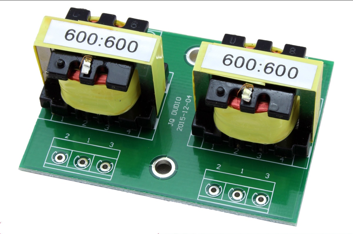 Audio Isolator Signal Isolator 600:600 Audio Transformer Balanced to Unbalanced Converter