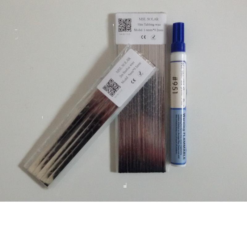 ALLMEJORES DIY Solar cell panel Welding kits 60w Electric Iron + 20meters Tabbing wire + 2meters Busbar wire + Flux pen