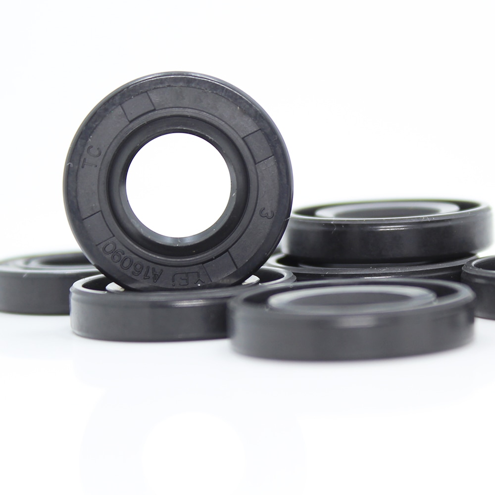 Oil Seal Gasket TC 21*37*7mm ( 8 Pcs ) Bearing Accessories NBR Nitrile Rubber Standard Shaft 21 mm Rotary Oil Seals 21x37x7